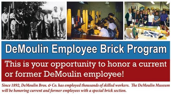 Brick Paver Program to Honor DeMoulin Employees