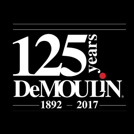 DeMoulin Bros. & Co. 125th anniversary celebration Logo