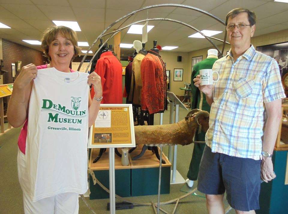 Trudy and Roy Ballinger of Rochester, Illinois (DeMoulin Museum visitors 6000 and 6001)