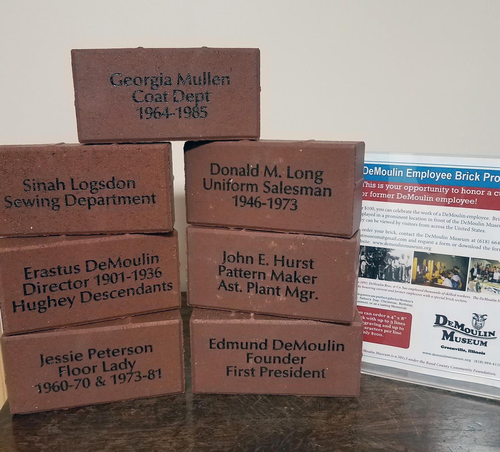 first order of 34 bricks have arrived