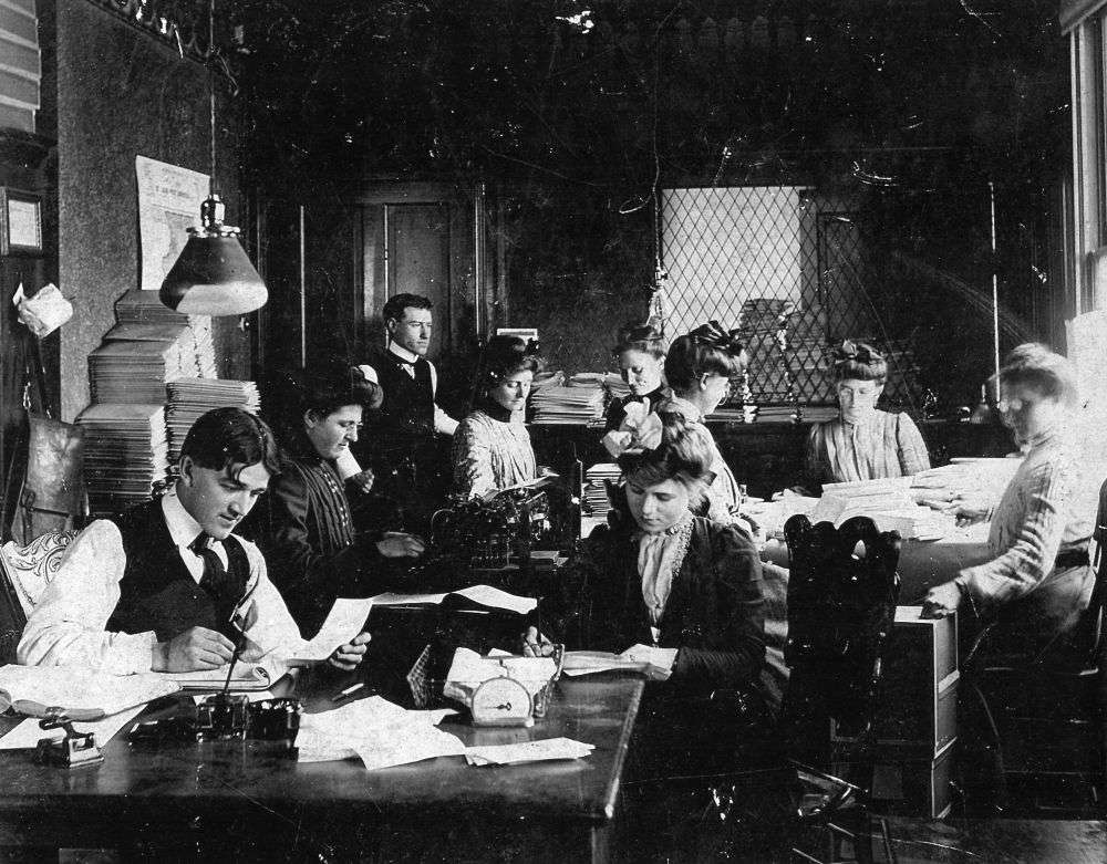Factory Office, 1905